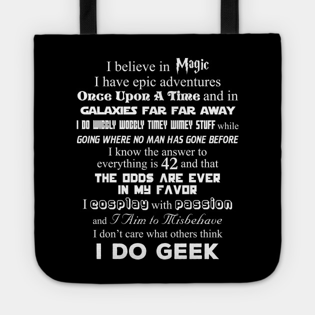I Do Geek