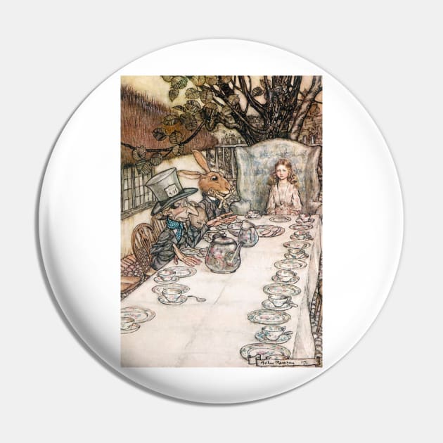 Alice In Wonderland - Arthur Rackham - 5 Pin by Illustration Station