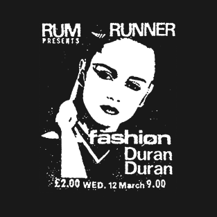 Rum Runner Fashion Duran Duran T-Shirt