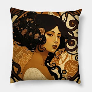 Asian Abstract Pillow