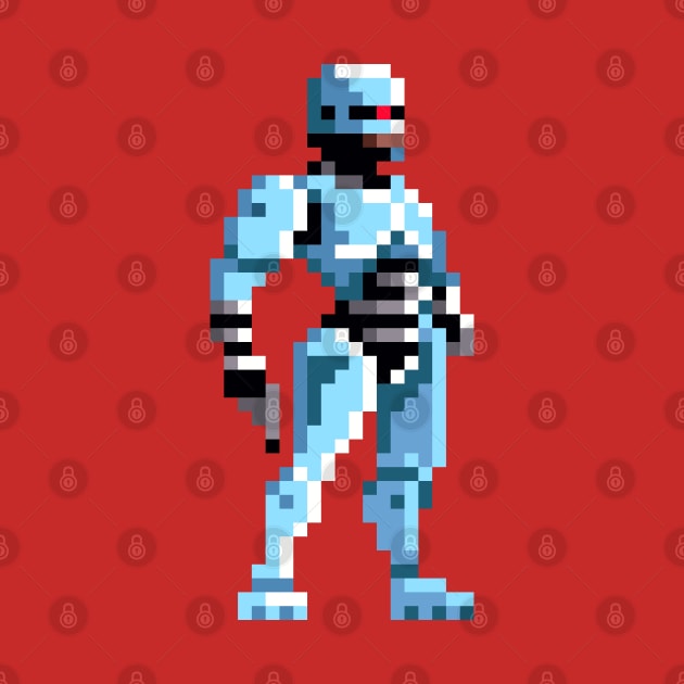 Robocop Pixel Art by LAckas