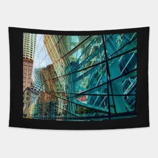 Architectural Abstraction Tapestry