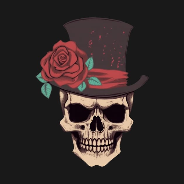 Skullz n' Roses by Testes123