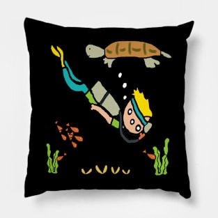 Scuba Diving Pillow