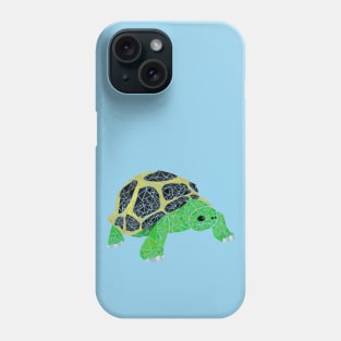 Geometric tortoise Phone Case