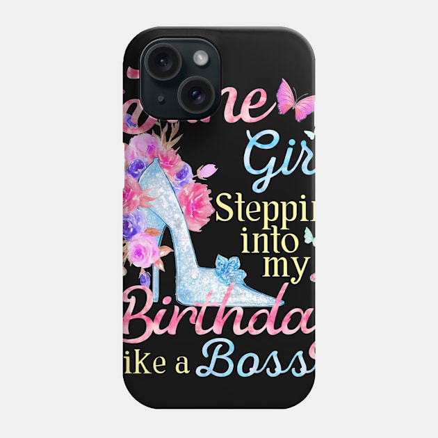 June Girl stepping into my Birthday like a boss Phone Case by Terryeare