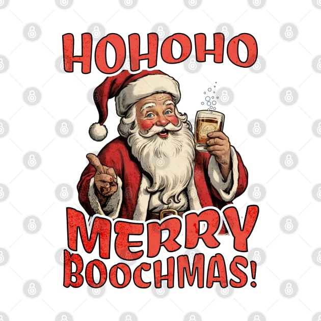 HOHOHO Merry Boochmas (kombucha) by TempoTees