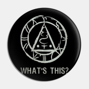 Silent Hill: Seal of Metatron "What's This?" Pin