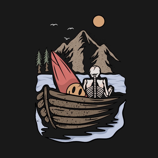Ship and sailor by gggraphicdesignnn