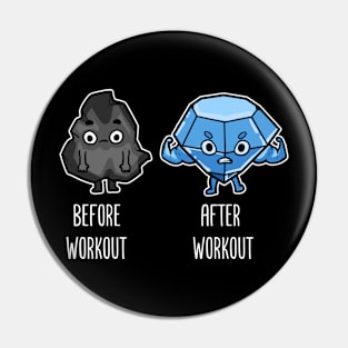 Work out to Be Strong - For Gym Pin