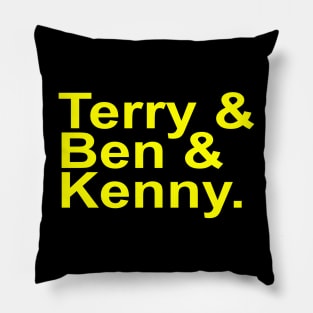 Terry, Ben and Kenny Pickett Pillow