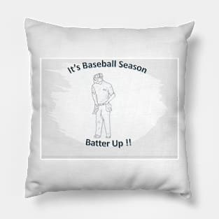 Batter Up !! Pillow