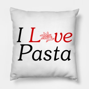 I Love Pasta Pillow