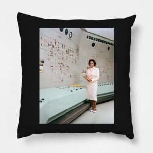 Annie Easley, NASA Computer Scientist Engineer, Black African American Pillow