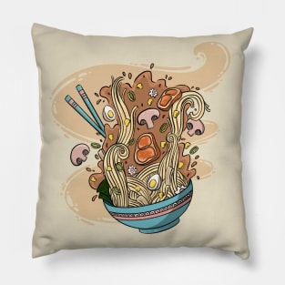 Ramen Bowl Pillow