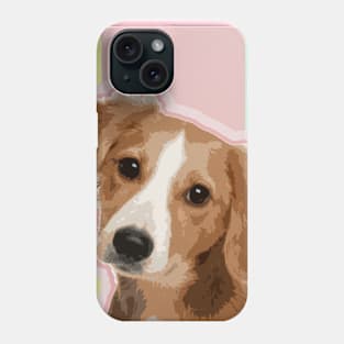 Puppy In Color Phone Case