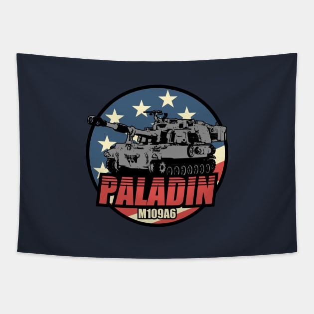 Paladin M109A6 Tapestry by TCP