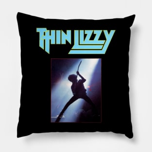 thin lizzy Pillow