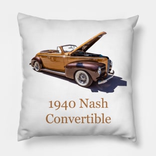 1940 Nash Convertible Pillow