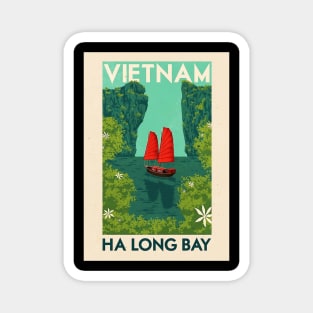 Travel Posters - Ha Long Bay Magnet