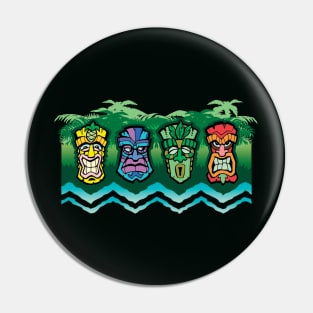 Tiki Guardians! Pin