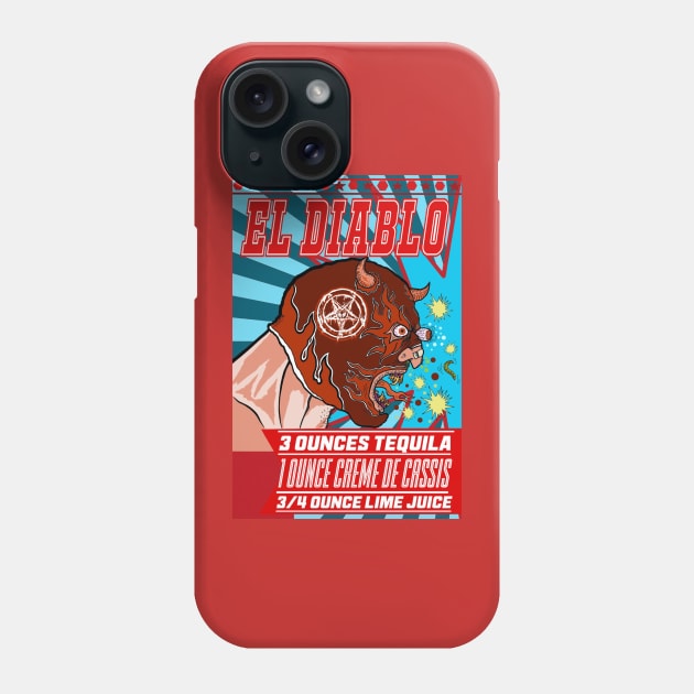 El Diablo Phone Case by BludBros