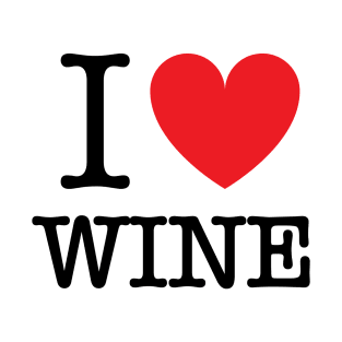 I HEART WINE T-Shirt