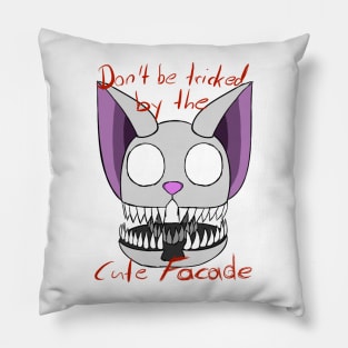 Ovie Don't be tricked by the Cute Facade Pillow