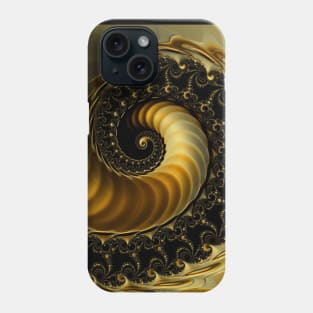 Golden Spiral Phone Case