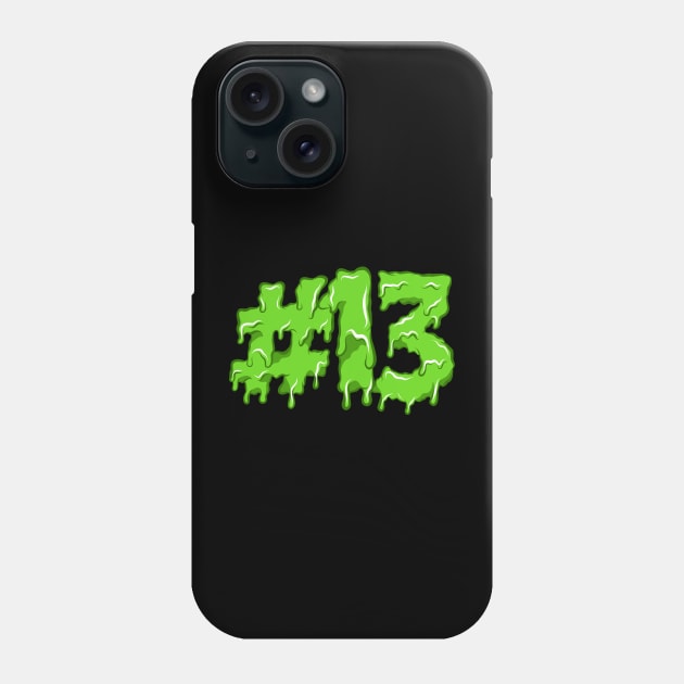 13 number grime art Phone Case by yogisnanda