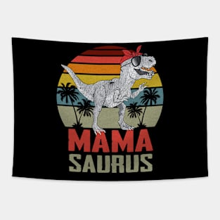 Vintage Mamasaurus Dinosaur Tapestry