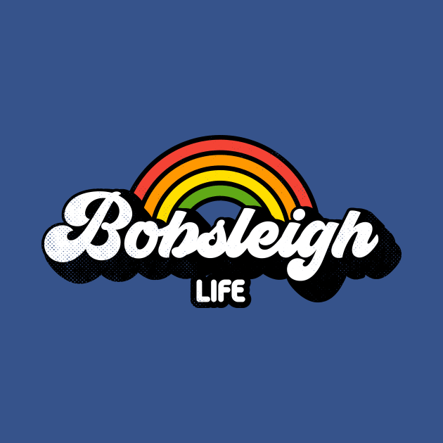 Groovy Rainbow Bobsleigh Life by rojakdesigns