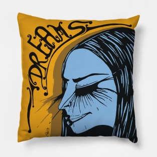 Dreams Blue Orange - Pillow