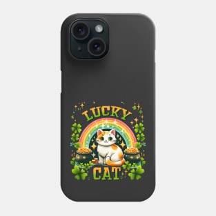 Lucky Cat St. Patricks Day Phone Case