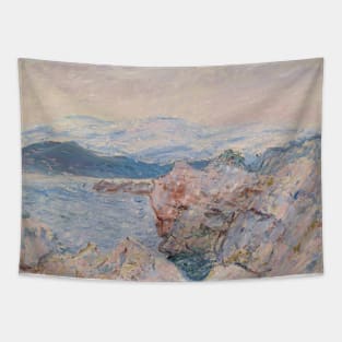 The Gulf of Juan by Claude Monet Tapestry