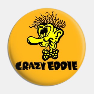 Crazy Eddie [Defunct Electronics Chain] Pin