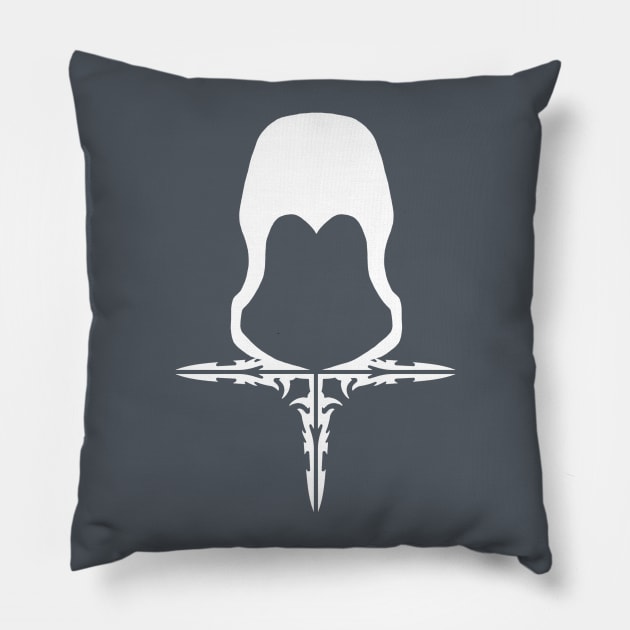 Hooded Assassin Pillow by LeBeast