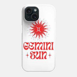 Gemini Sun | Born in May and June Birthday Gifts | Mercury Twins Zodiac Phone Case