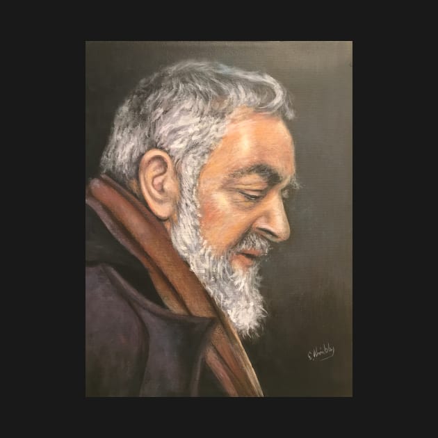 Padre Pio, Most Holy Father by artdesrapides