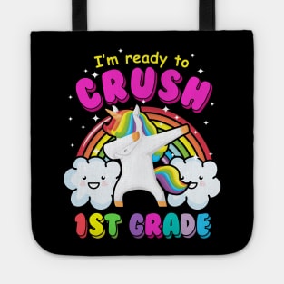 I'm ready to crush 1st grade dabbing Unicorn 2 Tote