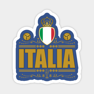 ITALIA CALCIO | GOLD VIGNETTE Magnet