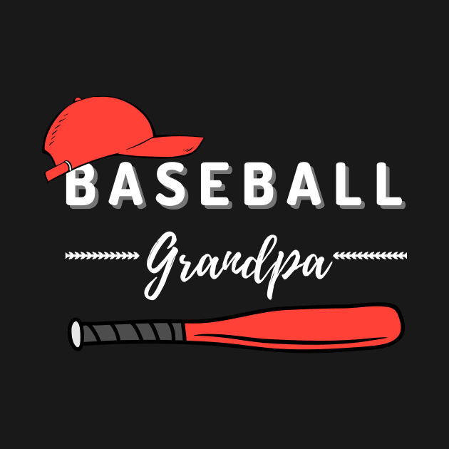 Baseball Grandpa by Qibar Design