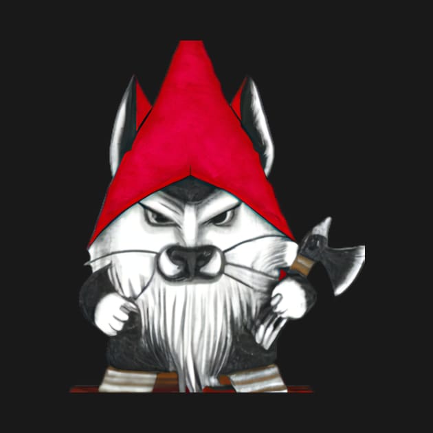 Husky Gnome by Shadowbyte91