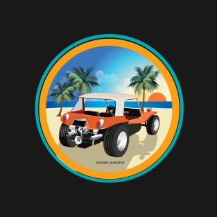 Dune Buggy Back with Sunset T-Shirt