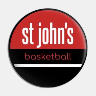 st john's basketball Pin