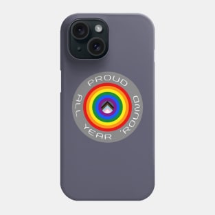 Proud All Year 'Round - LGBTQ+ Equality Subtle Design Phone Case