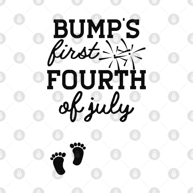 Pregnancy - Bump's first fourth of july by KC Happy Shop