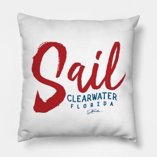 Sail Clearwater, Florida Pillow