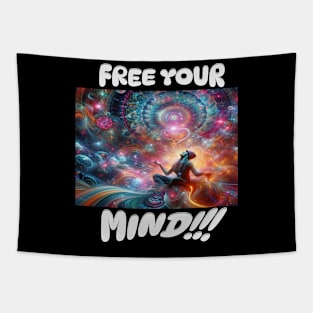 free your mind Tapestry