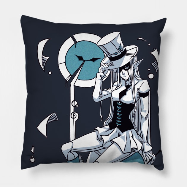 Temporary Magician Pillow by Carla S.D.